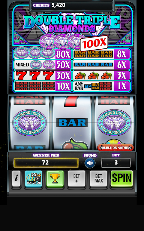 Diamond Deluxe Casino - Free Slot Machines屏幕截圖3