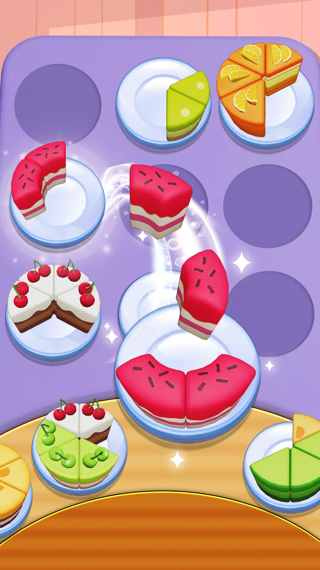 ภาพหน้าจอ Cake Sort 1