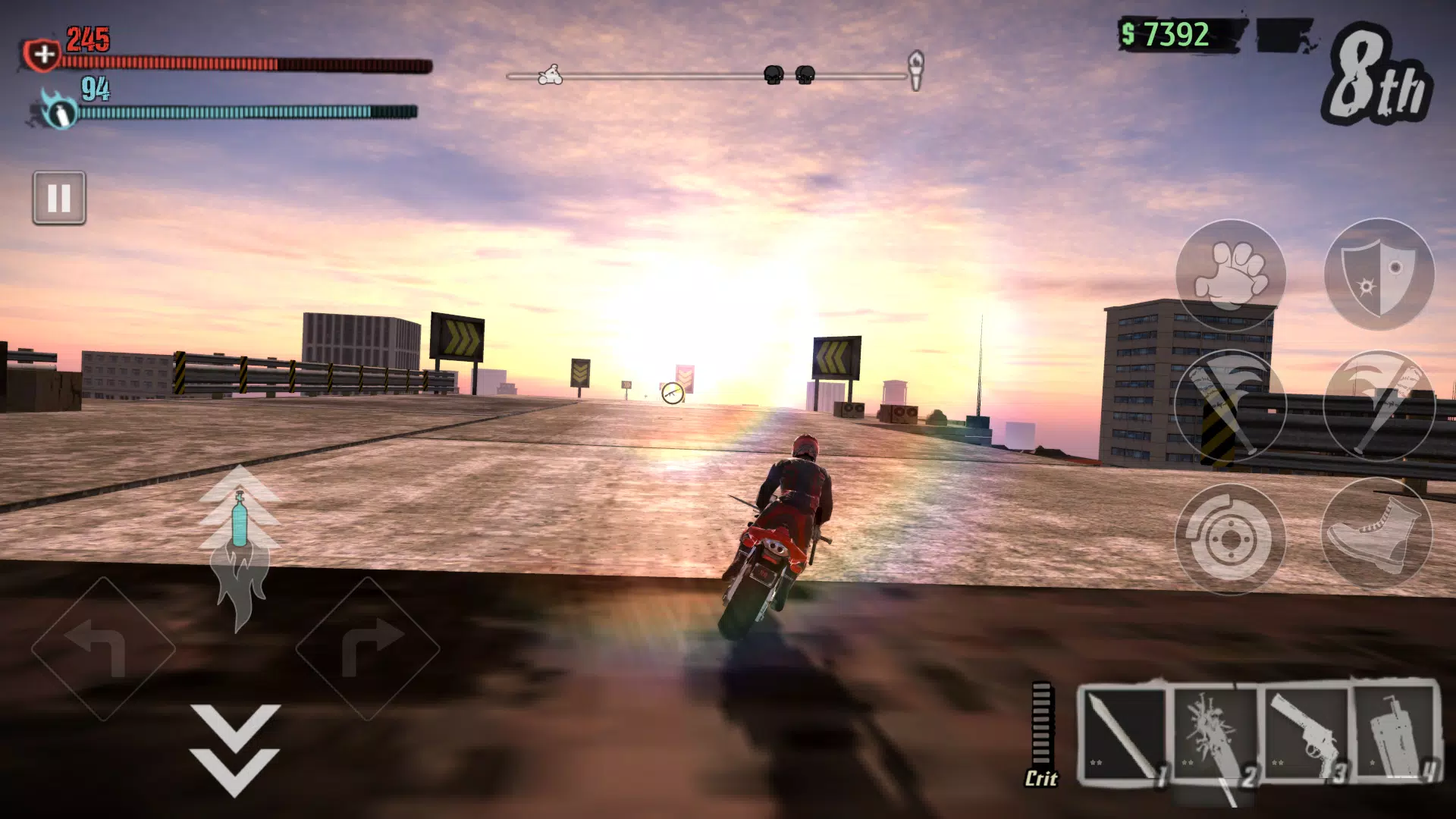 Road Redemption Mobile captura de pantalla 3