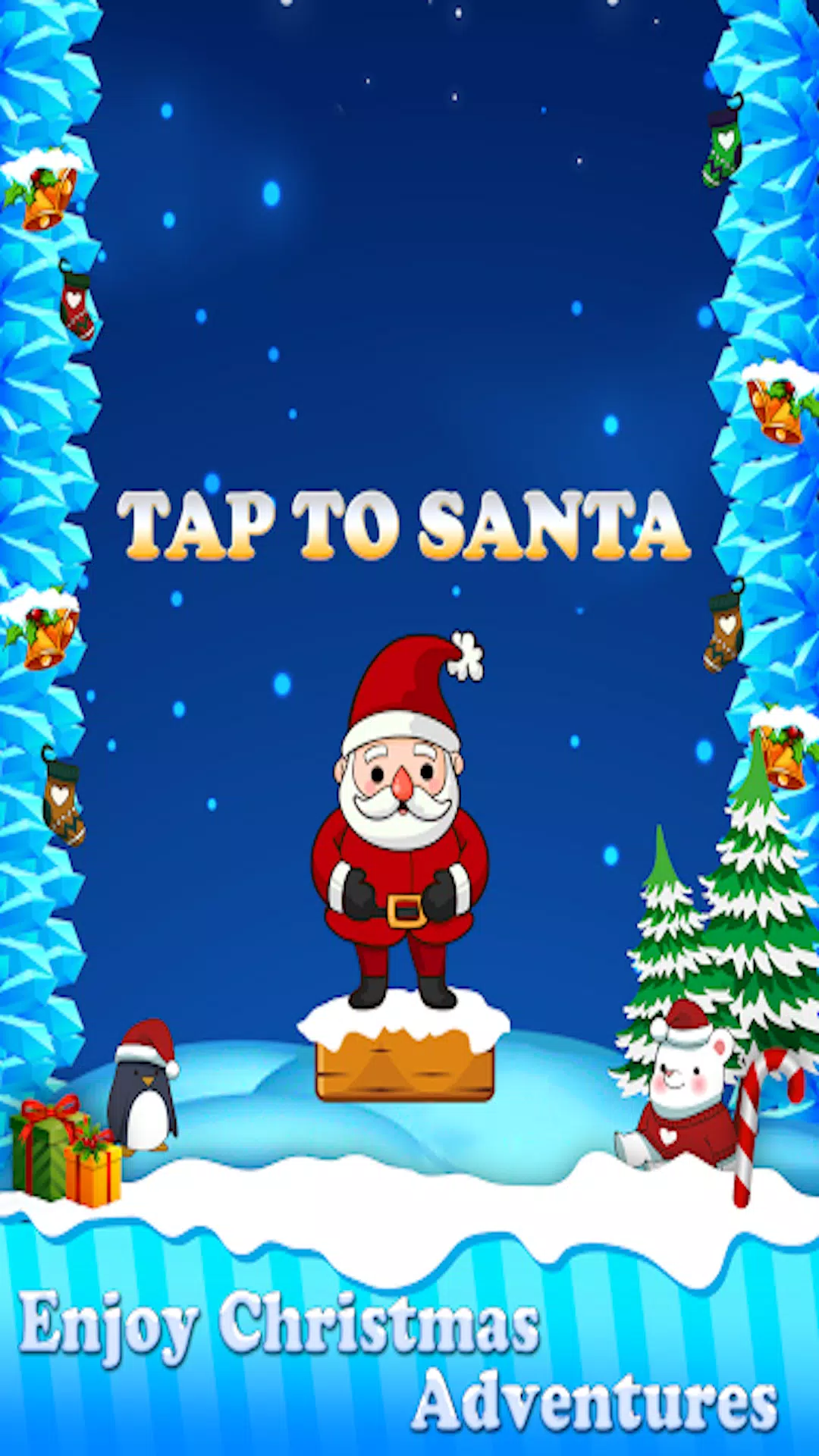 Christmas Game Santa Jump 2024 экрана 4