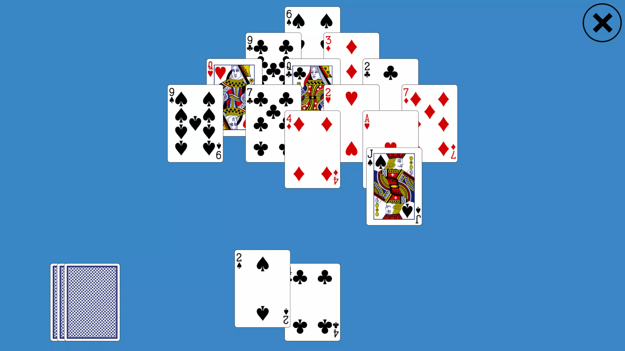 Classic Pyramid Solitaire 스크린 샷 3