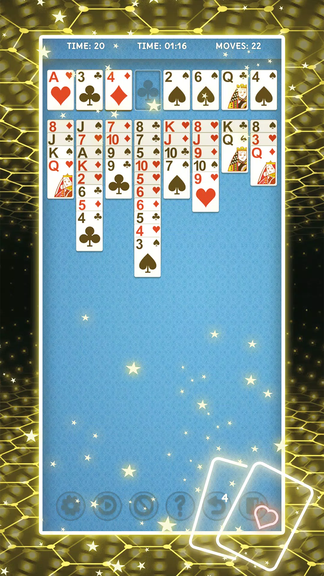 Screenshot EasyCell Solitaire Game 2