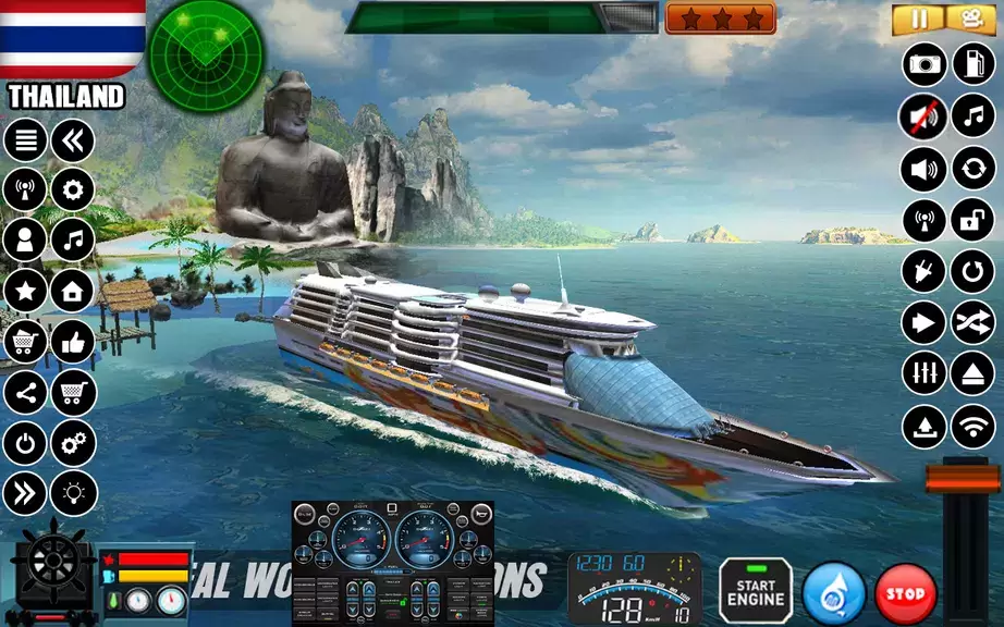 ภาพหน้าจอ Big Cruise Ship Simulator 3