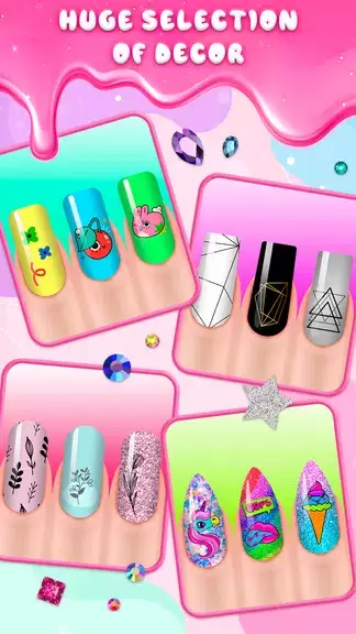 Girls Nail Salon Game:Nail Art应用截图第2张