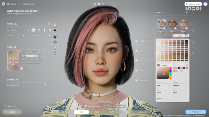 La qualité graphique Inzoi augmente les exigences du système 
