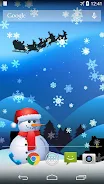 Christmas Magic Live Wallpaper captura de pantalla 1