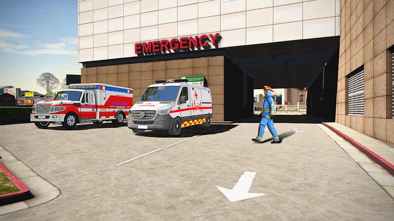 Hospital Driver Ambulance Game ကိုဖန်သားပြင်4