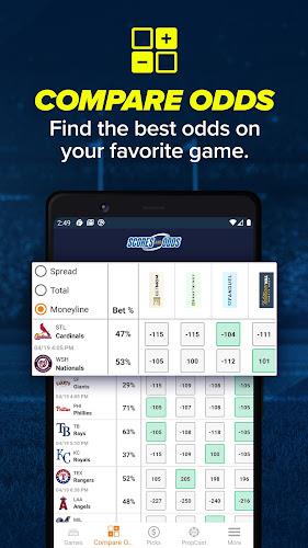 Scores And Odds Sports Betting屏幕截圖4