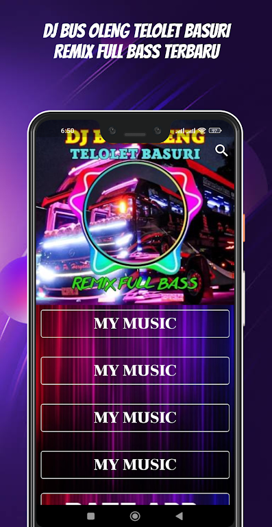 DJ Bus Oleng Telolet Basuri Captura de pantalla 4