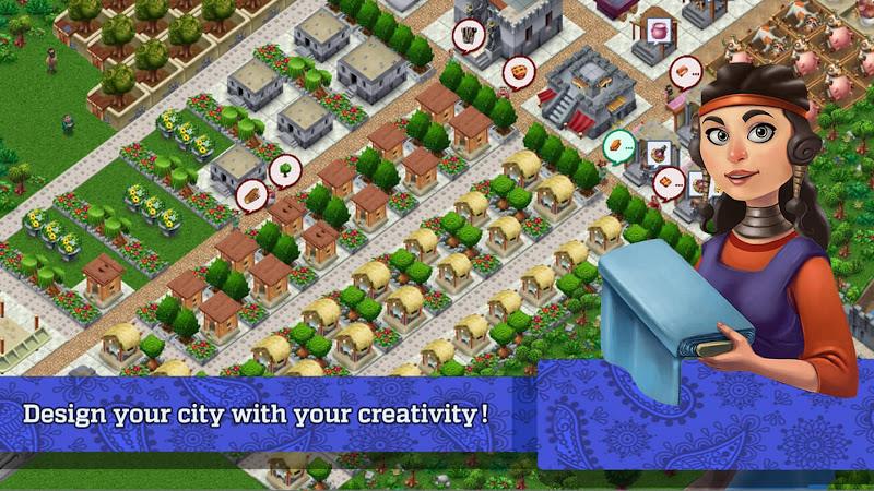 Townscapes: Farm&City Building screenshot 1