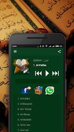 Quran MP3 captura de pantalla 1