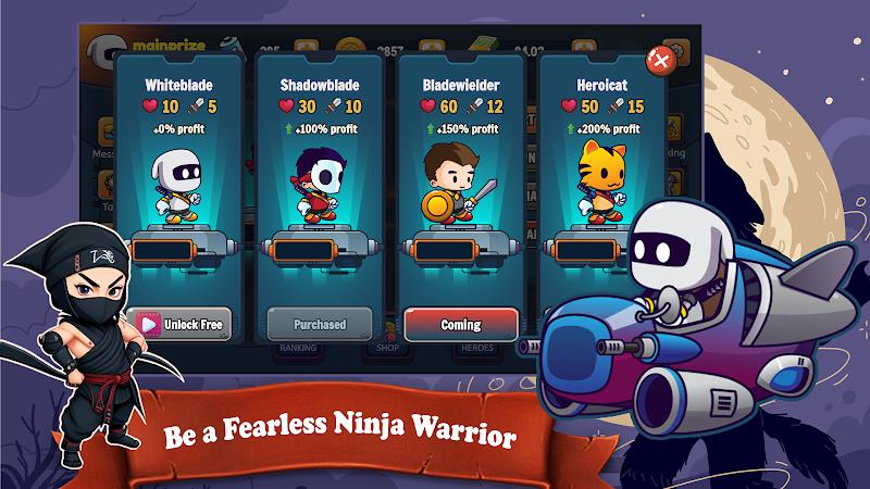 Ninja Boss Hunter - Earn Money ကိုဖန်သားပြင်1