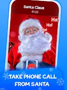 Fake Call Merry Christmas Game स्क्रीनशॉट 1