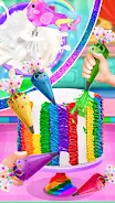 Rainbow Unicorn Cake zrzut ekranu 2