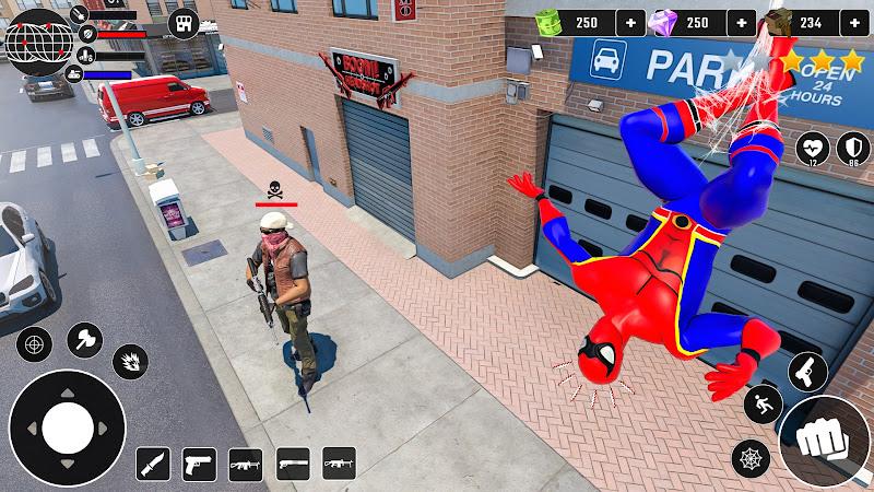 ภาพหน้าจอ Miami Superhero: Spider Games 3