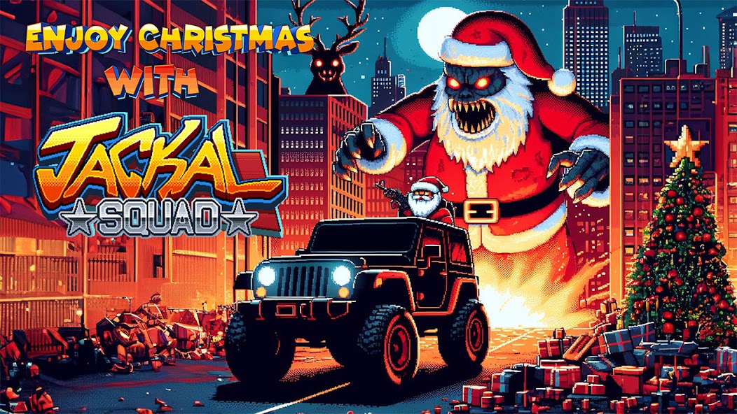 Jackal Army: Retro Shooting Mod屏幕截圖1