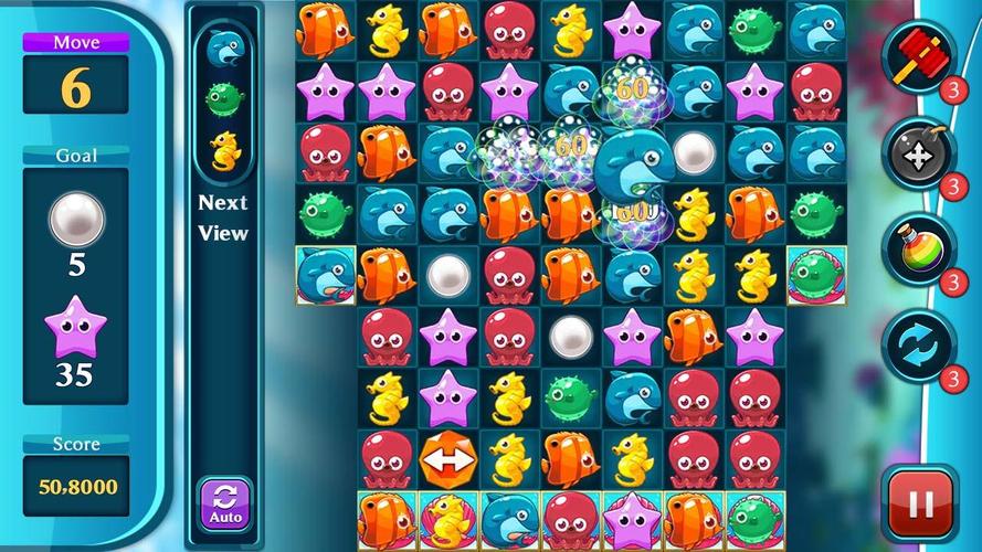 Ocean Match Puzzle 스크린 샷 2