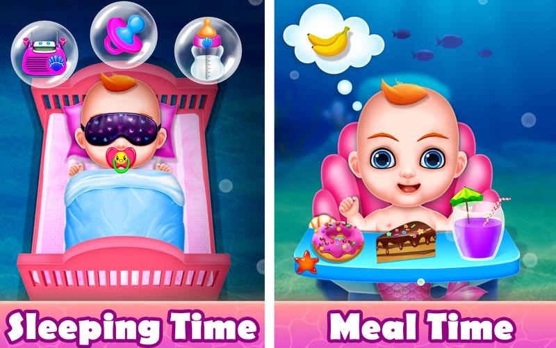 Mermaid Game: Newborn,Pregnant屏幕截圖3