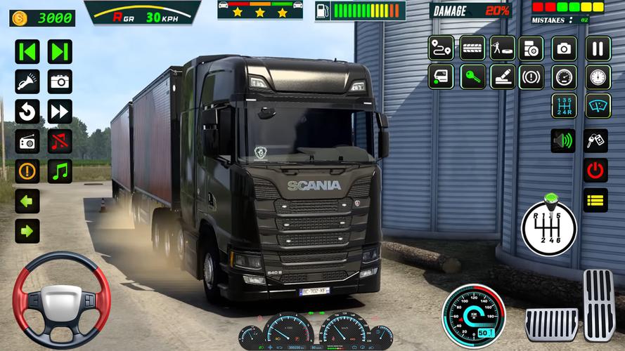 Highway Truck Simulator 2023 captura de pantalla 2