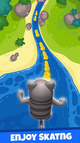 Jungle Run Animal Running Game ekran görüntüsü 1