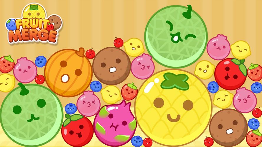 Fruit Merge - Drop merge ảnh chụp màn hình 1