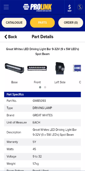 NAPA PROLink Mobile screenshot 3