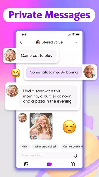 MatchU-Live, Meet People, Chat स्क्रीनशॉट 3