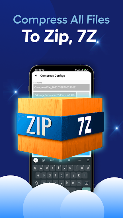 Pro 7-Zip, Unzip Rar Extractor Capture d’écran2