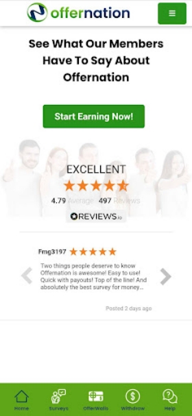 OfferNation Make Money Online screenshot 1