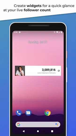 Instastatistics - Live Followe ကိုဖန်သားပြင်4