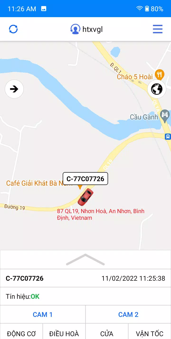 Định Vị Xe screenshot 2
