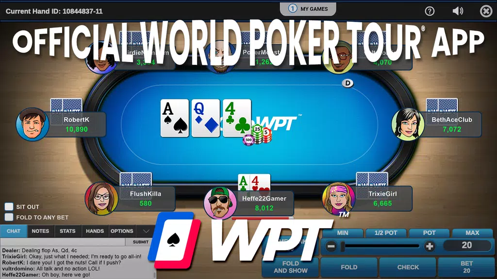 ClubWPT: Free Poker, Casino Screenshot 1