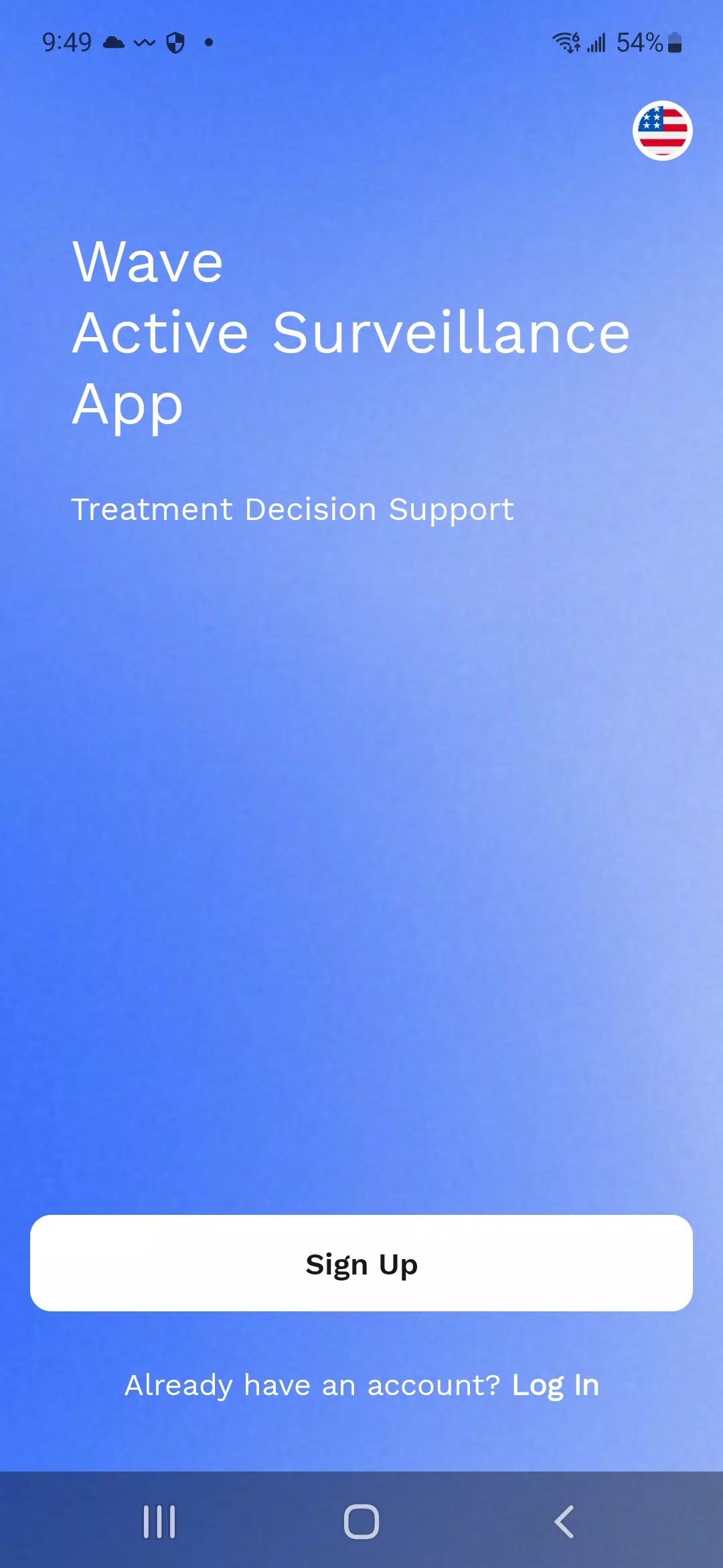 Screenshot Wave Active Surveillance App 1