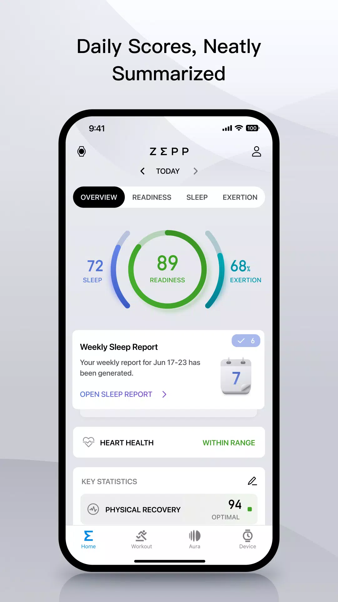 Zepp（formerly Amazfit）屏幕截圖1