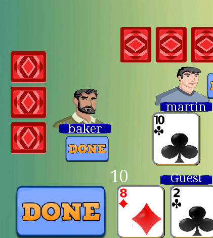 thirty one - 31 card game by makeup games屏幕截圖1