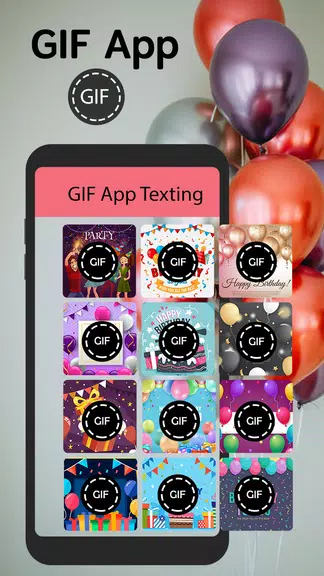 GIF App For Android Texting Capture d’écran2