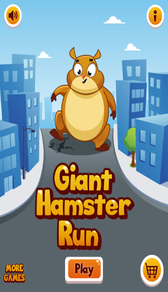 Giant Hamster Run 스크린 샷 2