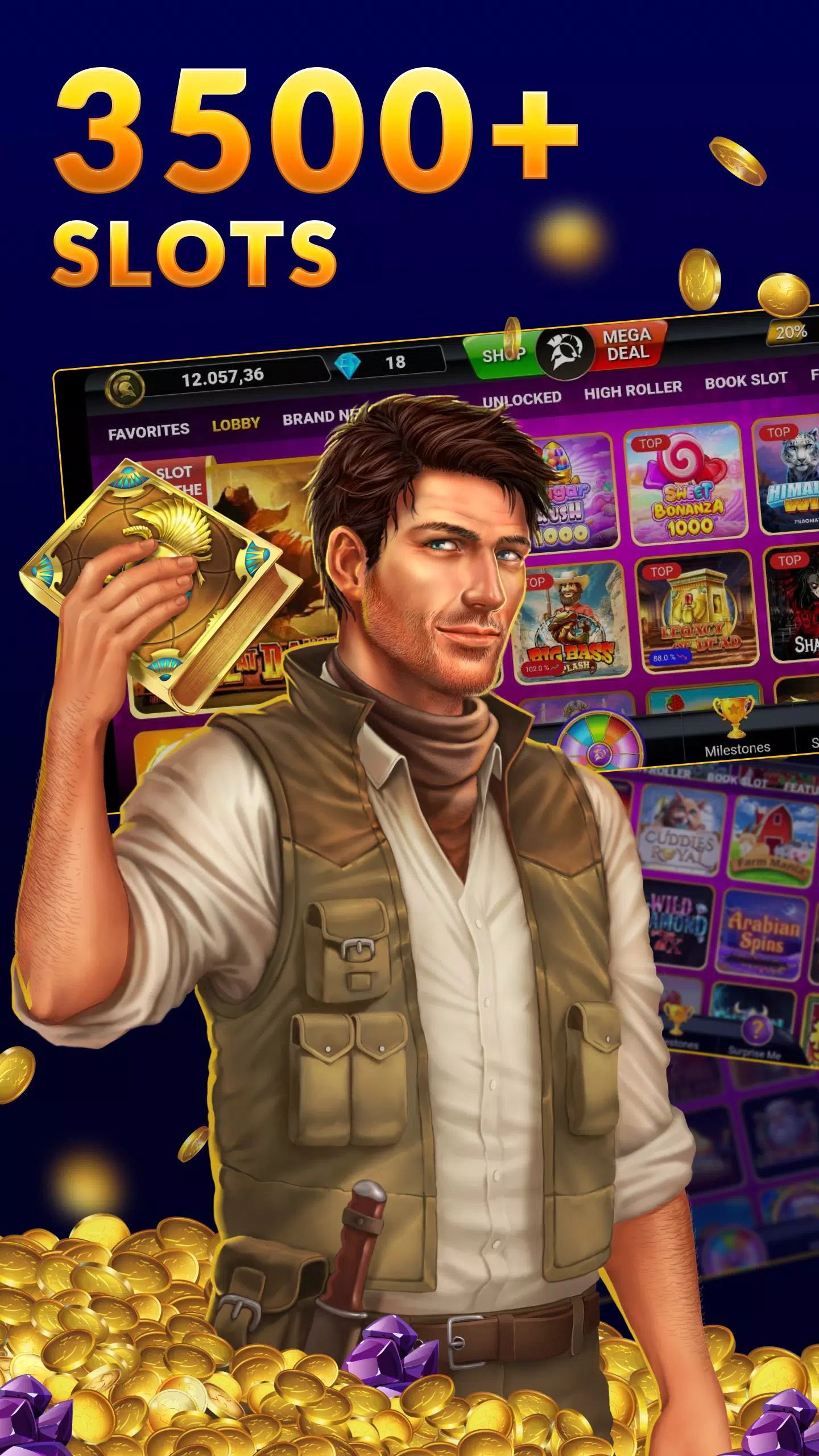 Screenshot SpinArena Online Casino Slots 1