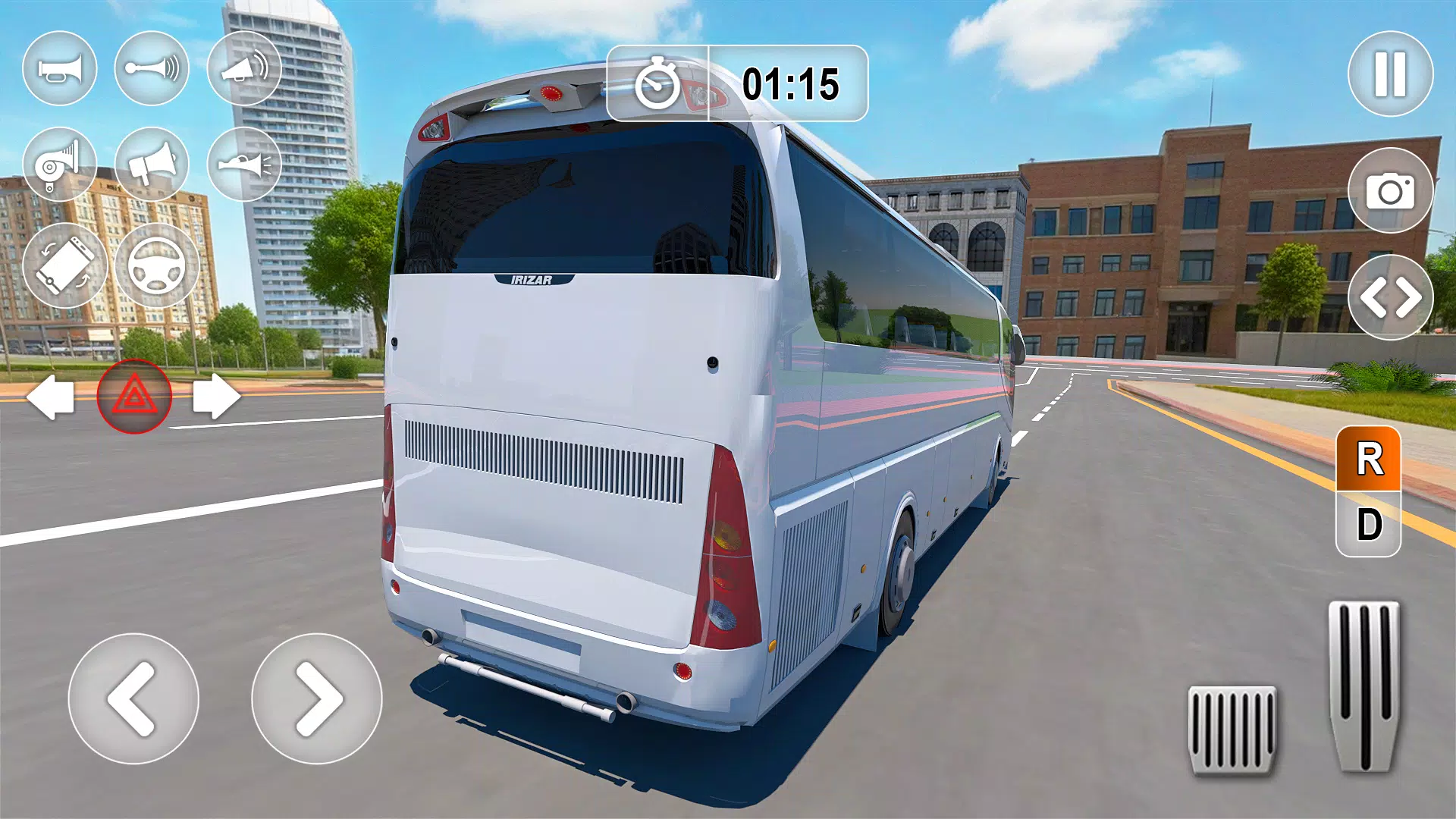 Bus Driving Games 3d Simulator captura de pantalla 1