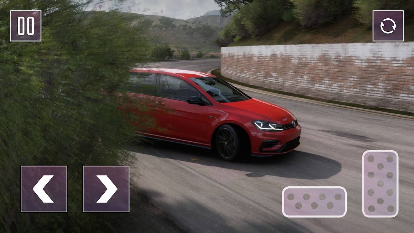 Real Racer Golf GTI Turbo Car Screenshot 1