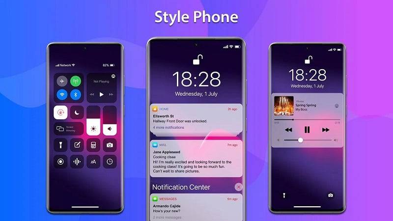 MiniPhone Launcher Launcher OS ekran görüntüsü 3