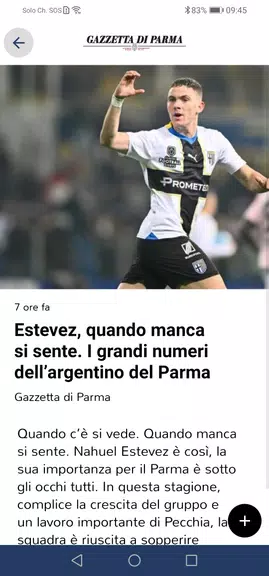 Gazzetta di Parma ကိုဖန်သားပြင်3