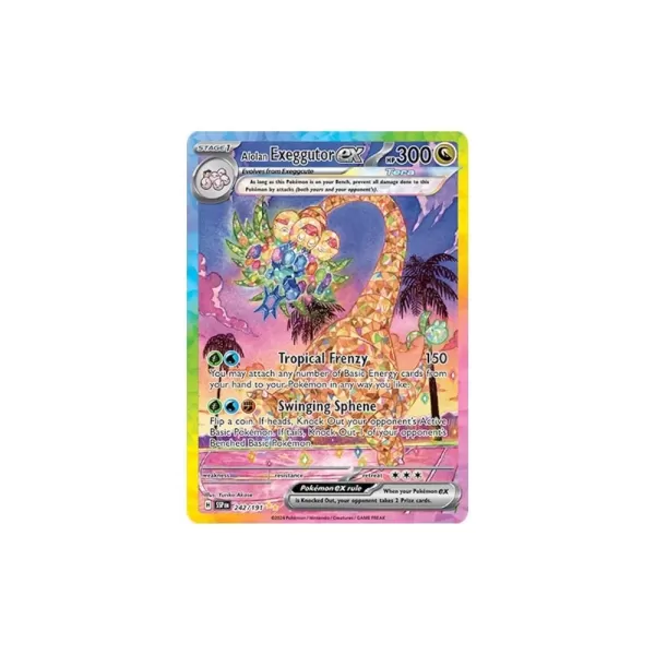 Alolan Exeggutor ex 242/191
