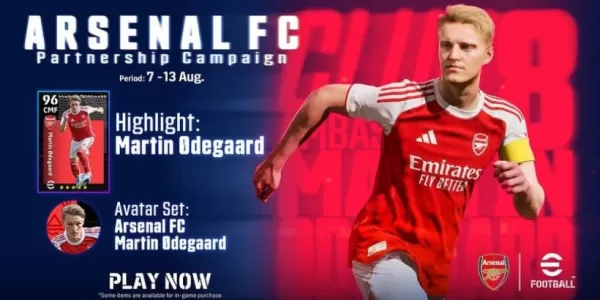 Konami Extends Arsenal eFootball Partnership