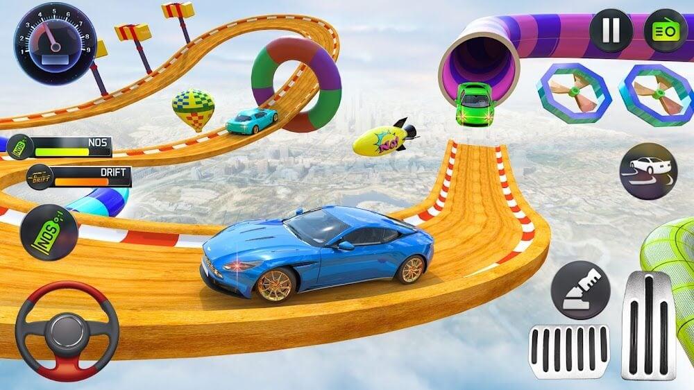 Mega Ramp Car Stunts Race屏幕截圖3