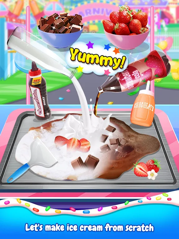 Frozen Ice Cream Roll Maker screenshot 2