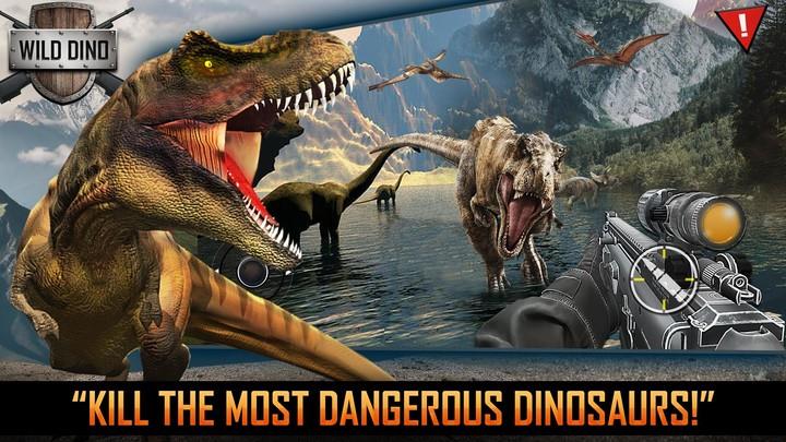 Real Dinosaur Shooting Games Скриншот 1