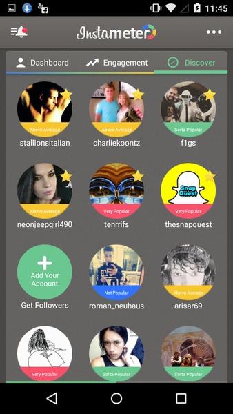 FollowMeter for Instagram captura de pantalla 1