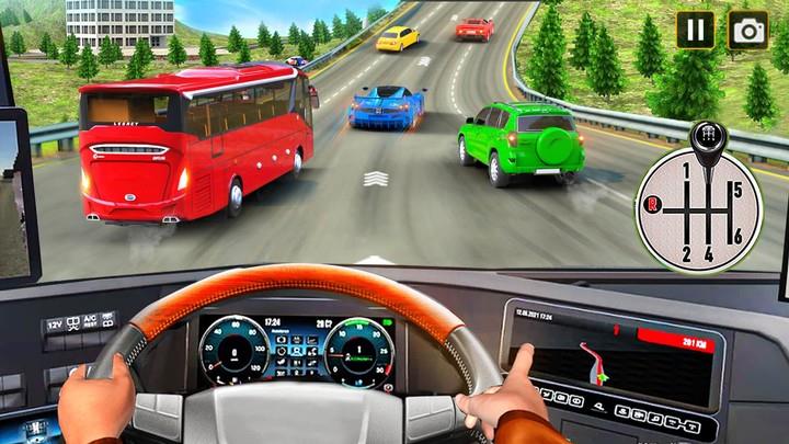 Bus Game : Coach Bus Simulator ကိုဖန်သားပြင်1