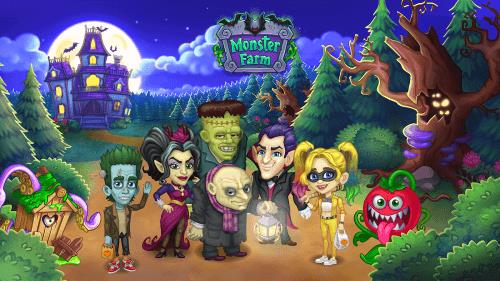 Monster Farm. Family Halloween स्क्रीनशॉट 4